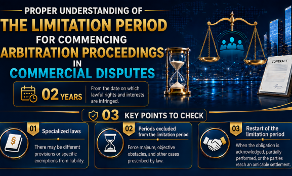 A PROPER UNDERSTANDING OF THE LIMITATION PERIOD FOR COMMENCING ARBITRATION PROCEEDINGS IN COMMERCIAL DISPUTES