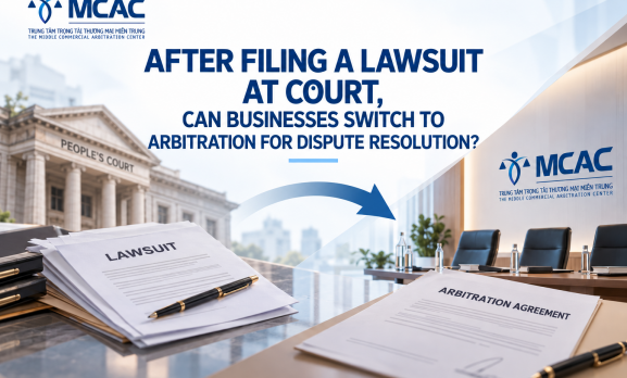 AFTER FILING A LAWSUIT IN COURT, CAN A BUSINESS STILL REFER THE DISPUTE TO ARBITRATION?