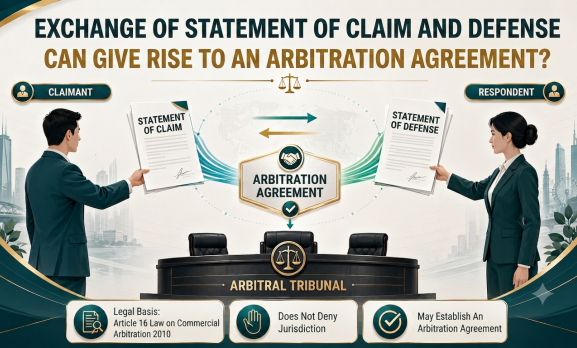 CAN THE EXCHANGE OF A STATEMENT OF CLAIM AND A STATEMENT OF DEFENCE GIVE RISE TO AN ARBITRATION AGREEMENT?