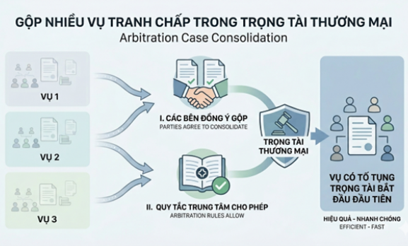 CONSOLIDATION OF MULTIPLE DISPUTES IN COMMERCIAL ARBITRATION