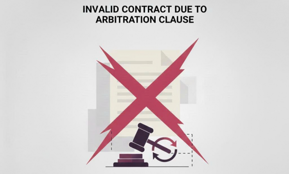 DOES AN INVALID CONTRACT AFFECT THE ARBITRATION AGREEMENT?