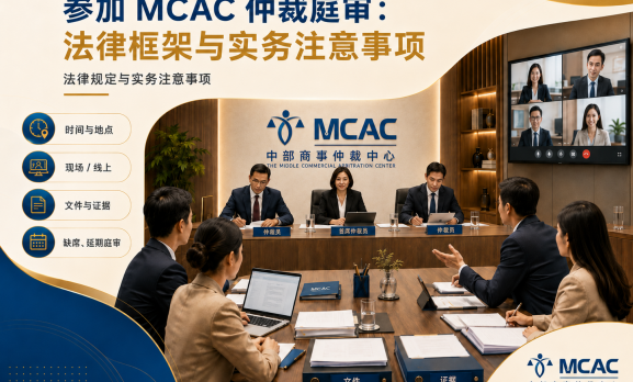 参加MCAC争议解决开庭审理：法律规定及注意事项