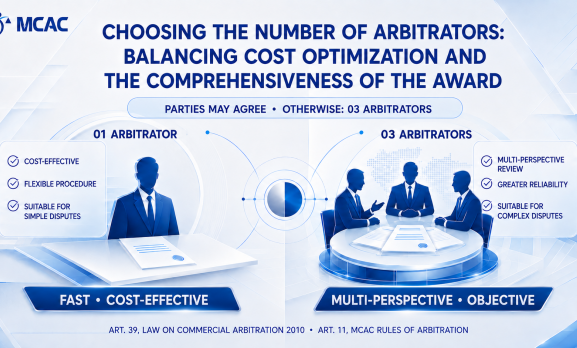 SELECTING THE NUMBER OF ARBITRATORS: BALANCING COST OPTIMISATION AND THE COMPREHENSIVENESS OF THE AWARD