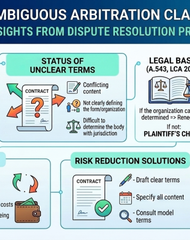AMBIGUOUS ARBITRATION CLAUSES: INSIGHTS FROM DISPUTE RESOLUTION PRACTICE