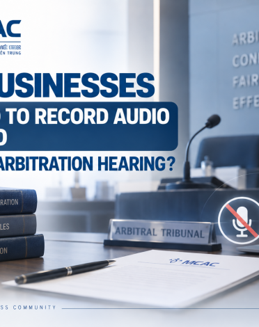 CAN A BUSINESS AUDIO- OR VIDEO-RECORD AN ARBITRAL HEARING?