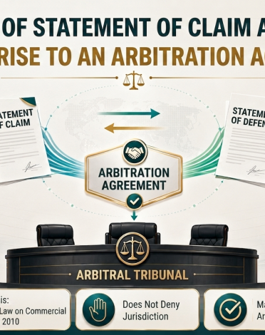 CAN THE EXCHANGE OF A STATEMENT OF CLAIM AND A STATEMENT OF DEFENCE GIVE RISE TO AN ARBITRATION AGREEMENT?