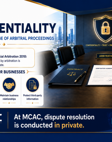CONFIDENTIALITY - A DISTINCTIVE ADVANTAGE OF ARBITRAL PROCEEDINGS