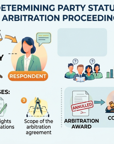 DETERMINING THE PROCEDURAL STATUS OF PARTIES IN ARBITRATION PROCEEDINGS: A PRACTICAL PERSPECTIVE