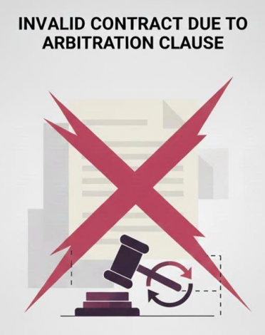 DOES AN INVALID CONTRACT AFFECT THE ARBITRATION AGREEMENT?