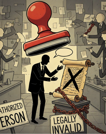 IS AN ARBITRATION AGREEMENT CONCLUDED BY AN UNAUTHORIZED PERSON VALID?