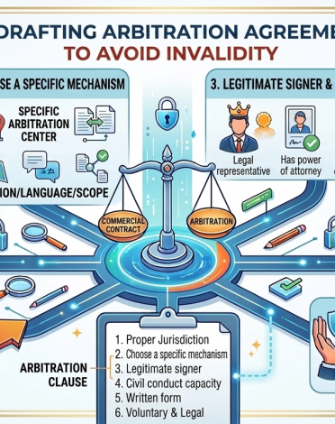 NOTES ON DRAFTING AN ARBITRATION AGREEMENT CLAUSE TO AVOID INVALIDITY