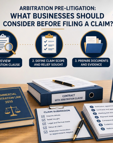 PRE-ARBITRATION PROCEEDINGS: WHAT SHOULD BUSINESSES CONSIDER BEFORE COMMENCING ARBITRATION?