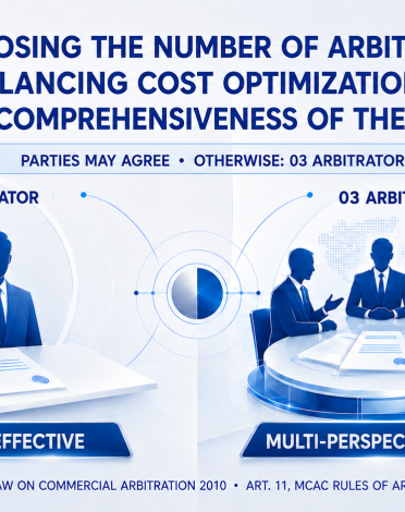 SELECTING THE NUMBER OF ARBITRATORS: BALANCING COST OPTIMISATION AND THE COMPREHENSIVENESS OF THE AWARD