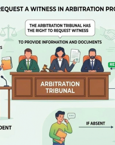 THE RIGHT TO REQUEST WITNESSES TO PROVIDE INFORMATION AND DOCUMENTS IN ARBITRATION PROCEEDINGS