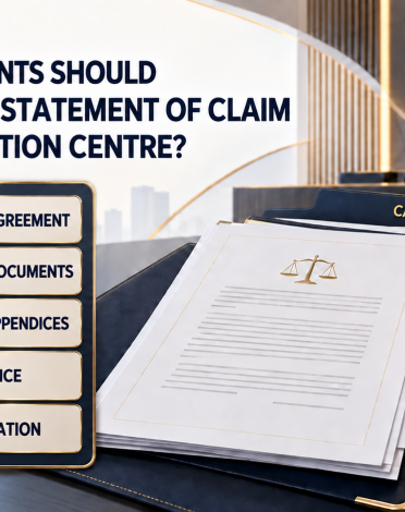 WHAT DOCUMENTS MUST ACCOMPANY A STATEMENT OF CLAIM FILED WITH AN ARBITRATION CENTER?
