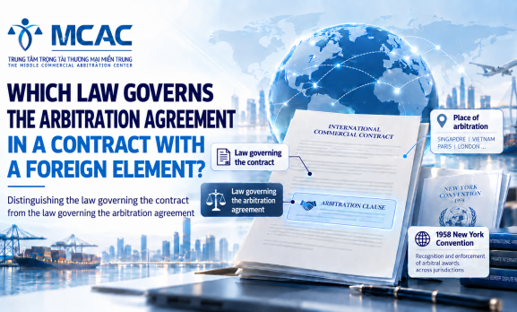 WHICH LAW GOVERNS AN ARBITRATION AGREEMENT IN A CONTRACT WITH FOREIGN ELEMENTS?